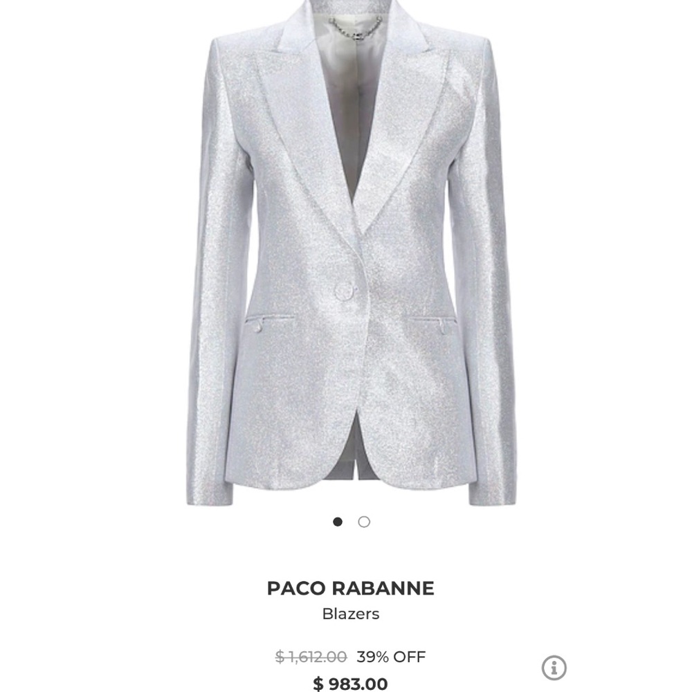 Brand New Gorgeous Paco Rabanne Blazer